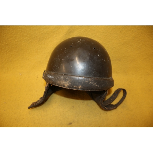 97 - Vintage 1930/40's French Geno Paris Mobylette/Scooter Helmet