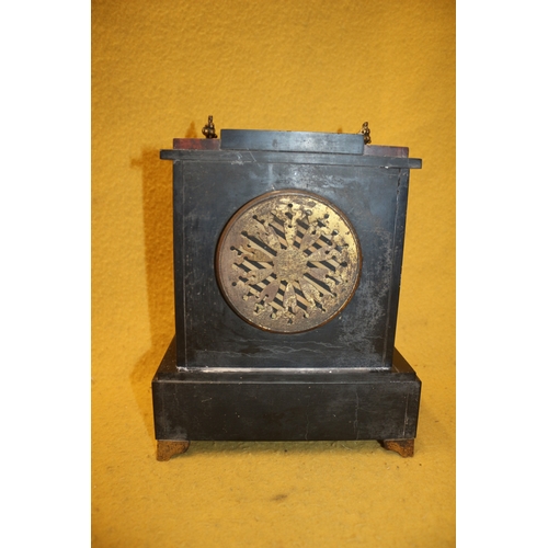 98 - Early 20th Century Marble Mantle Clock