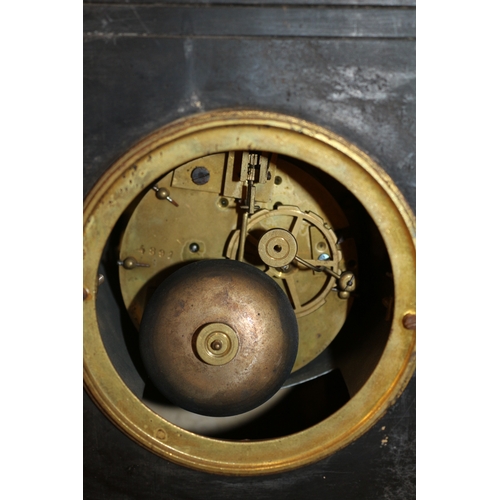 98 - Early 20th Century Marble Mantle Clock