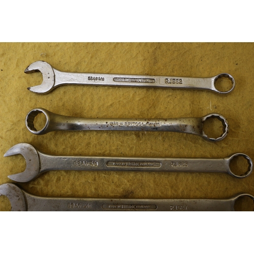 79 - Bundle of Britool and Vintage Jaguar Spanners