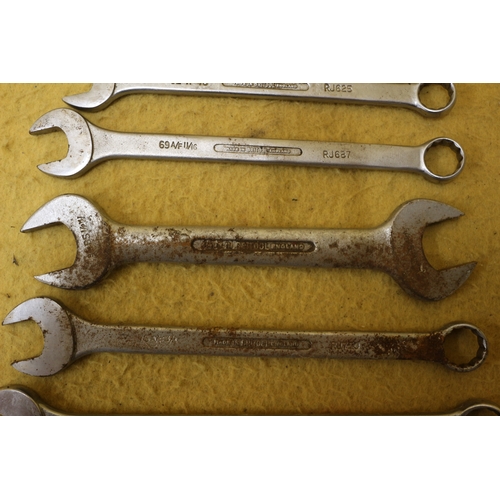 79 - Bundle of Britool and Vintage Jaguar Spanners