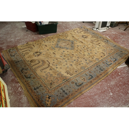 88 - Vintage Half Rug, Approximately 262 x 178 cm