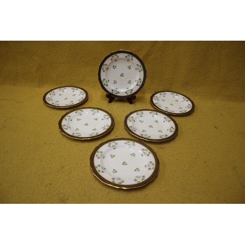 208 - x6 antique Copeland plates, 18.5cm diameter