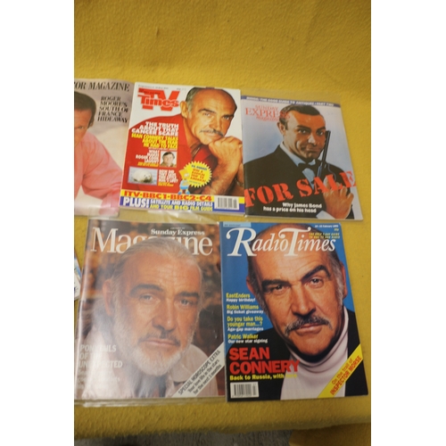 137 - Collection of James Bond Magazines and News Clippings