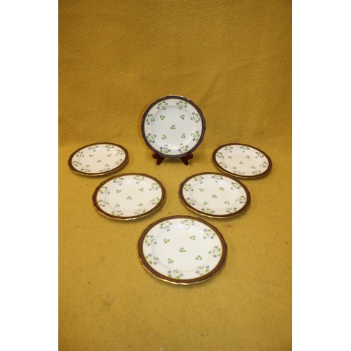175 - x6 antique Copeland plates, 18.5cm diameter