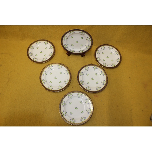 175 - x6 antique Copeland plates, 18.5cm diameter