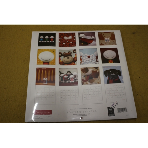 182 - Doug Hyde calendar and catalogue plus 2 Alexander Muller calenders and fine art collectors magazine