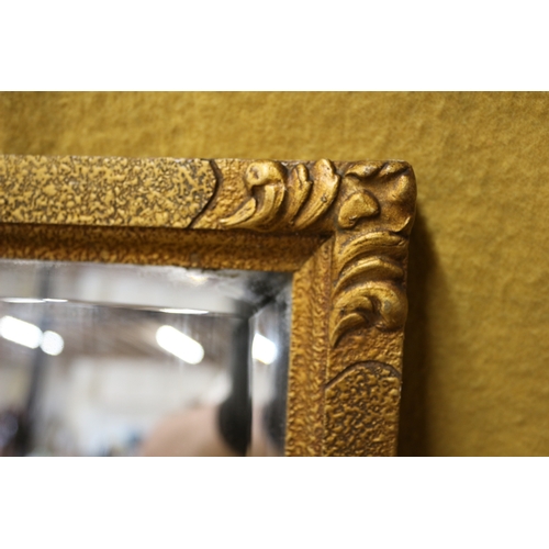 230 - Aged Heavy Mirror, Bevel Edged, 44 x 72 cm