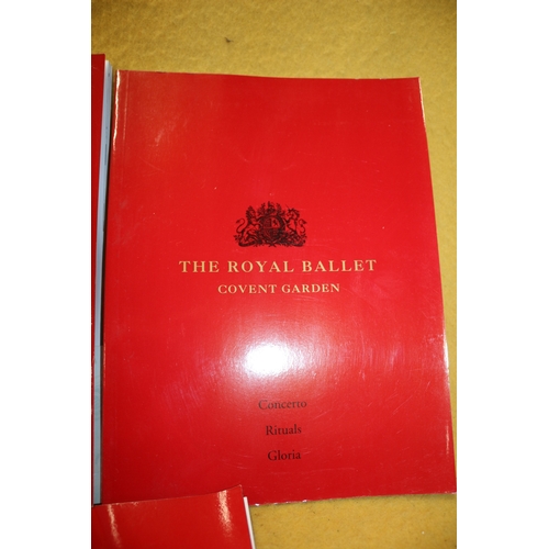 242 - x5 The Royal Ballet Covent garden Brochures