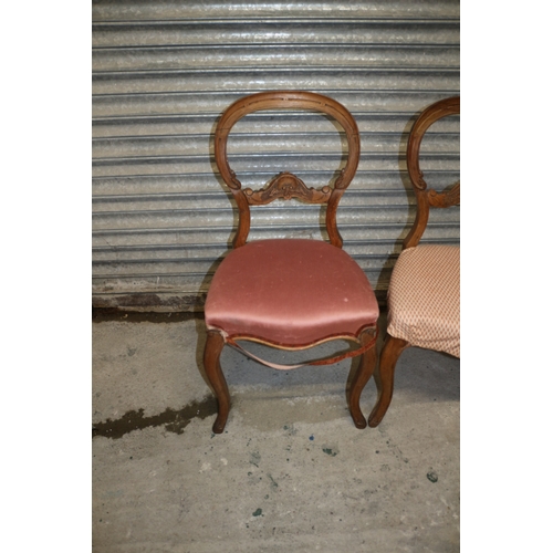 250 - 2 Balloon Back Chairs