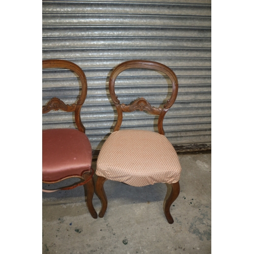 250 - 2 Balloon Back Chairs