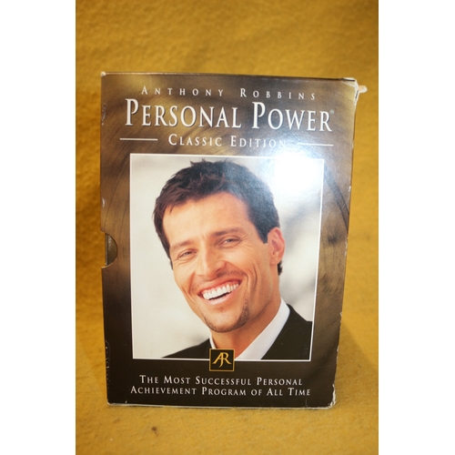 261 - Get The Edge & Personal Power, Anthony Robbins Self Help and Self Improvement DVD Box Sets