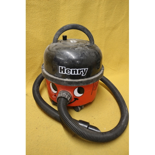 22 - Henry Hoover Vacuum Cleaner, working