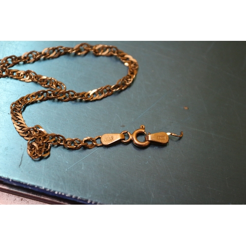 39 - A/F 9ct 375 Gold Bracelets, 4.3g weight