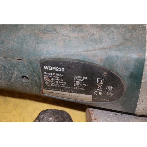 17 - Wickes WGR230 Grinder/Disc Cutter 9