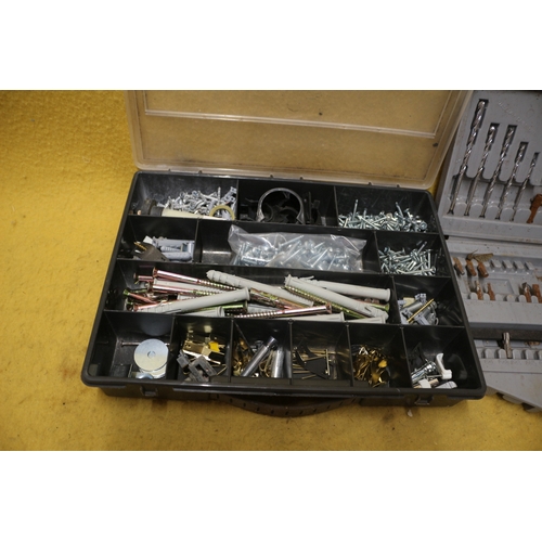 52 - 3x Tool Cases with Fittings/Drill Bits/Sockets plus Air Shears