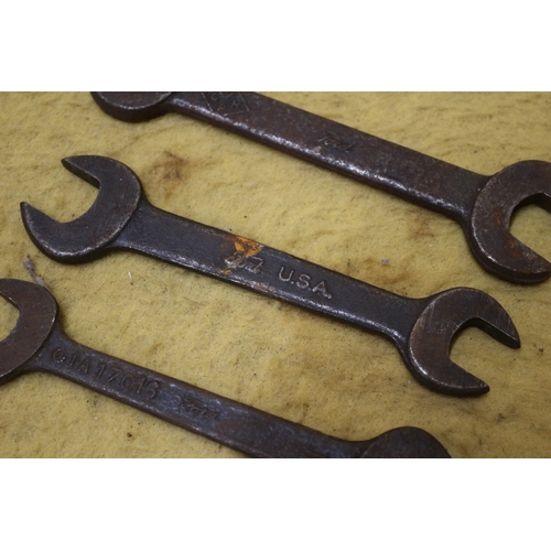 55 - 3 Vintage Ford Spanners