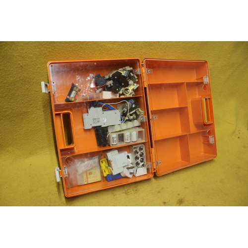 73 - Orange Case Containing Electrical Equipment