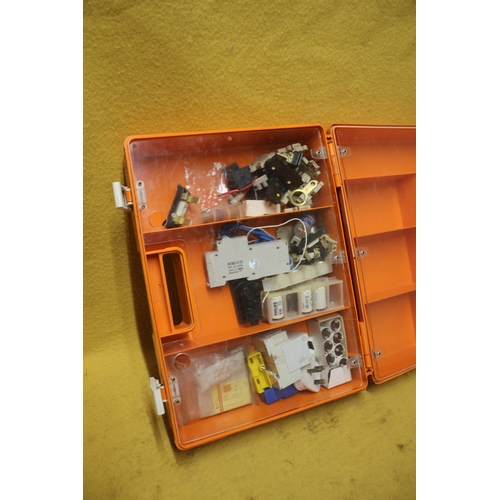 73 - Orange Case Containing Electrical Equipment