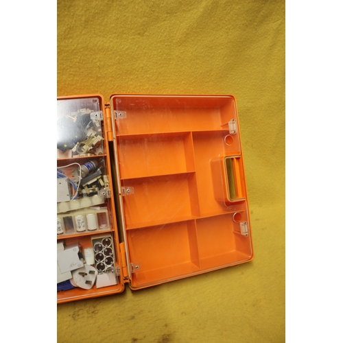 73 - Orange Case Containing Electrical Equipment