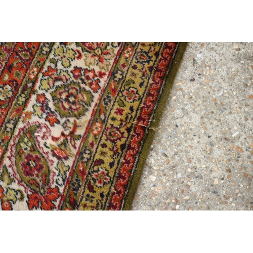 194 - Huge Vintage Wool Area Rug, Turkish/Persian Hessian Back, 12 foot x 9 foot