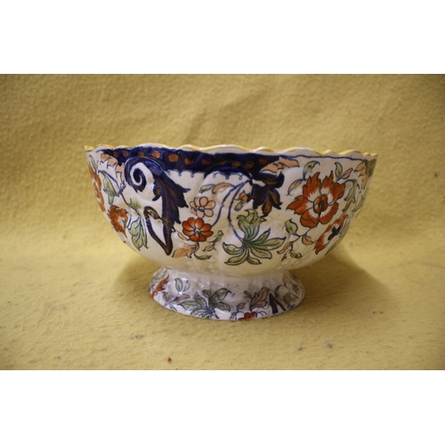 210 - Japan Ironstone Bowl, Large, 28.5cm Diameter