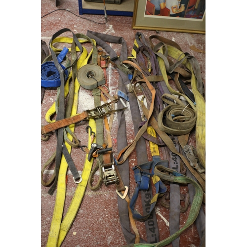 83 - Large Bundle of Straps, Racket Straps etc