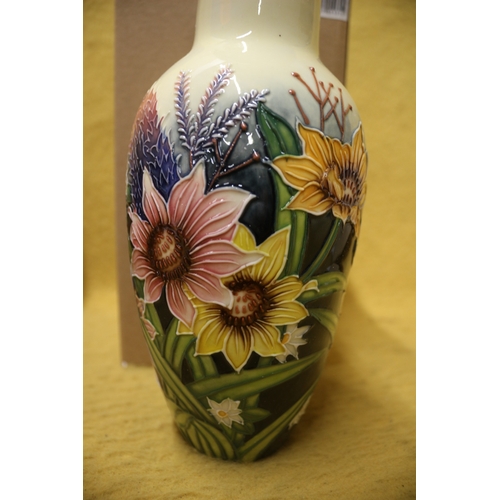 97 - Old Tupton Ware Summer Bouquet Vase, 22cm