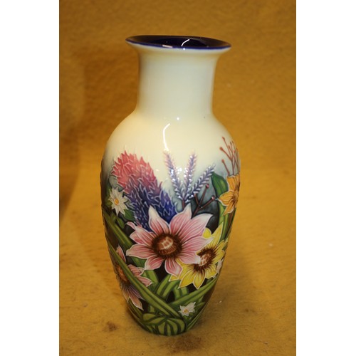 97 - Old Tupton Ware Summer Bouquet Vase, 22cm