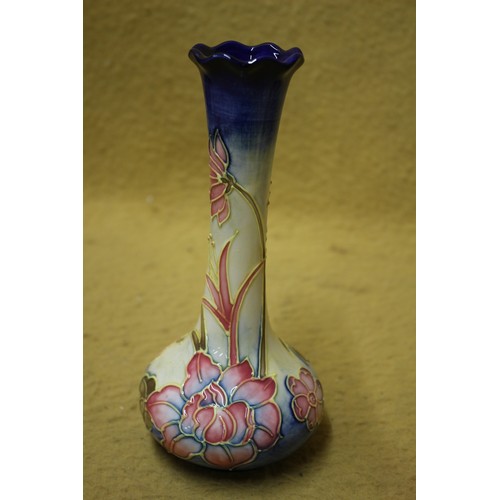 109 - Old Tupton Ware Spring Bouquet Bud Vase, 20.5cm