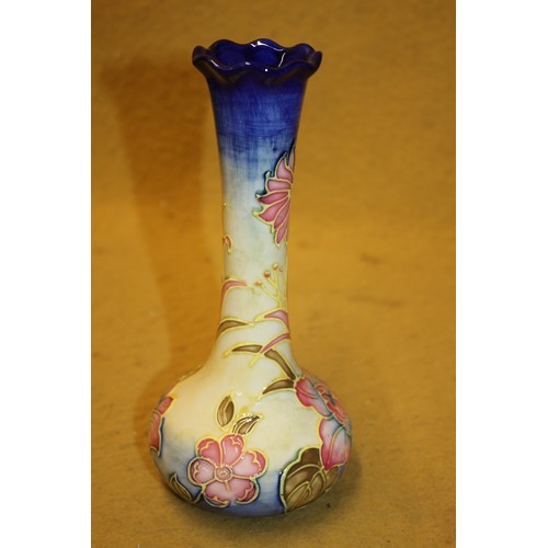 109 - Old Tupton Ware Spring Bouquet Bud Vase, 20.5cm