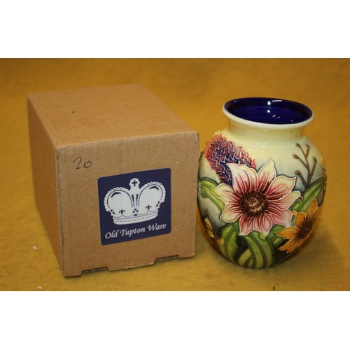 111 - Old Tupton Ware Summer Bouquet Vase, 10.5cm