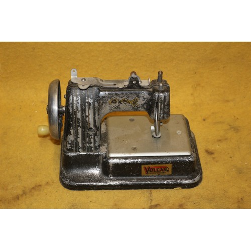 34 - Vulcan mini Sewing Machine, 23cm