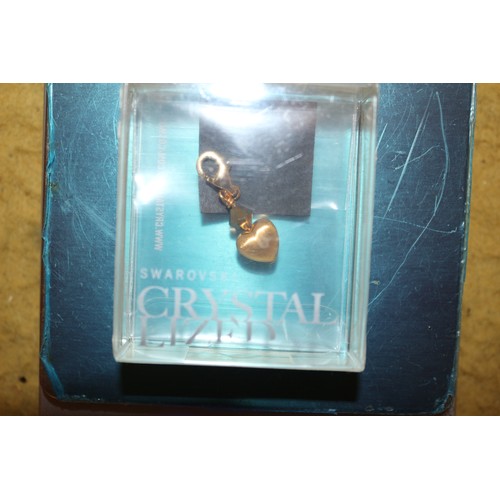 38 - Boxed Swarovski Crystal Charm