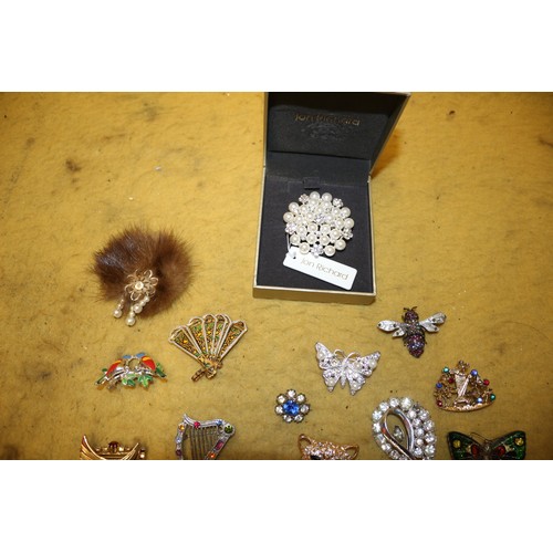 39 - Bundle of Brooches / Pin Badges