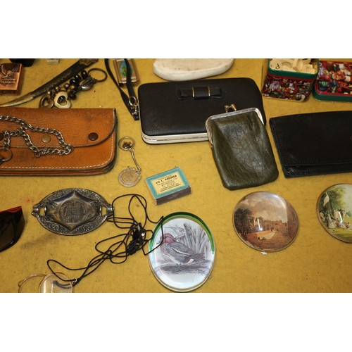 53 - Bundle of Curios and Interesting Items including Police sunglasses