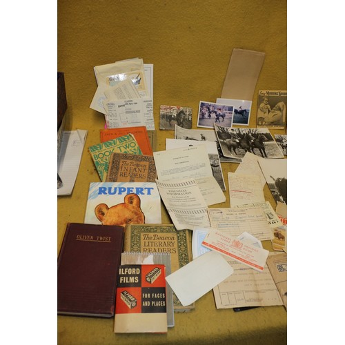 55 - Large Bundle of Ephemera Including Military