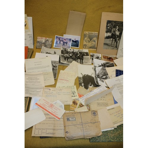 55 - Large Bundle of Ephemera Including Military