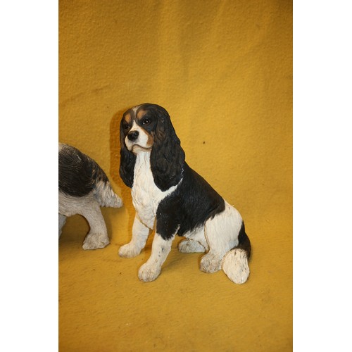 71 - Large King Charles Spaniel Dog, Plus Best In Breed Hand Painted King Charles Spaniel, Nose to tail L... 