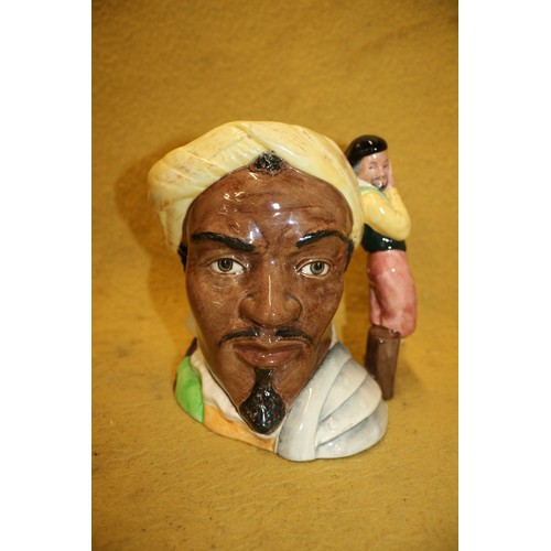 81 - Royal Doulton Toby Character Jug 'Othello' 19cm