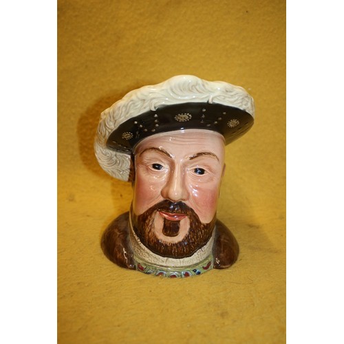 89 - Beswick Character Toby Jug 'Henry VIII' 18cm Tall