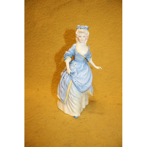 90 - Royal Doulton Christine Figurine HN3767, 21Cm tall