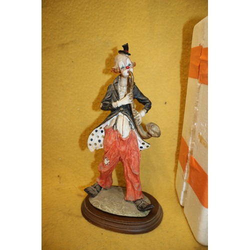 93 - Large Clown Figurine, 31cm Tall