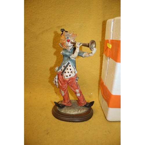 94 - Large Clown Figurine, 31cm Tall