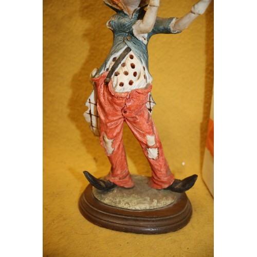 94 - Large Clown Figurine, 31cm Tall