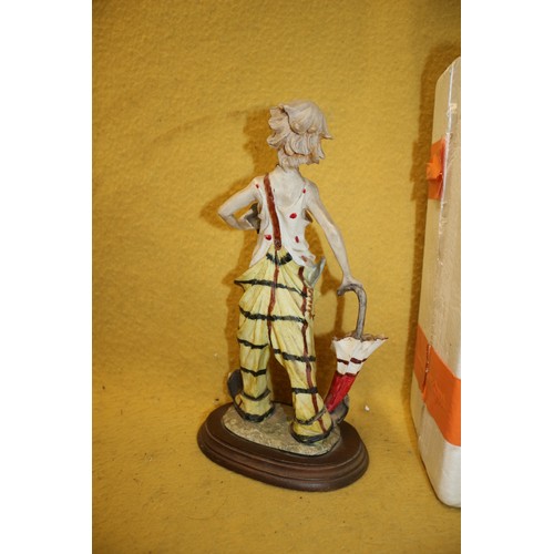 95 - Large Clown Figurine, 31cm Tall