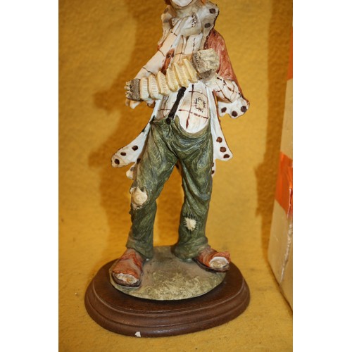 96 - Large Clown Figurine, 31cm Tall