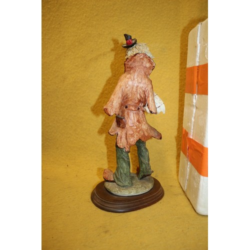 96 - Large Clown Figurine, 31cm Tall