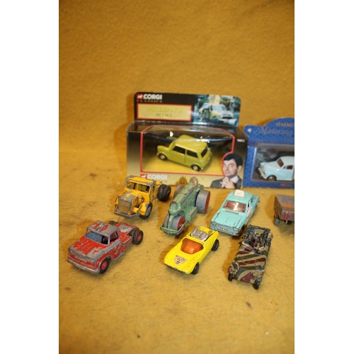 104 - Collection of Model Vehicles Including Corgi, Dinky, Matchbox