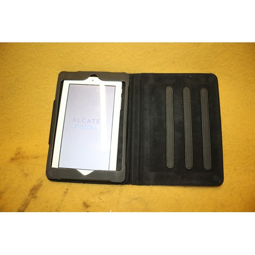 141 - Alcatel Tablet in Case, Working